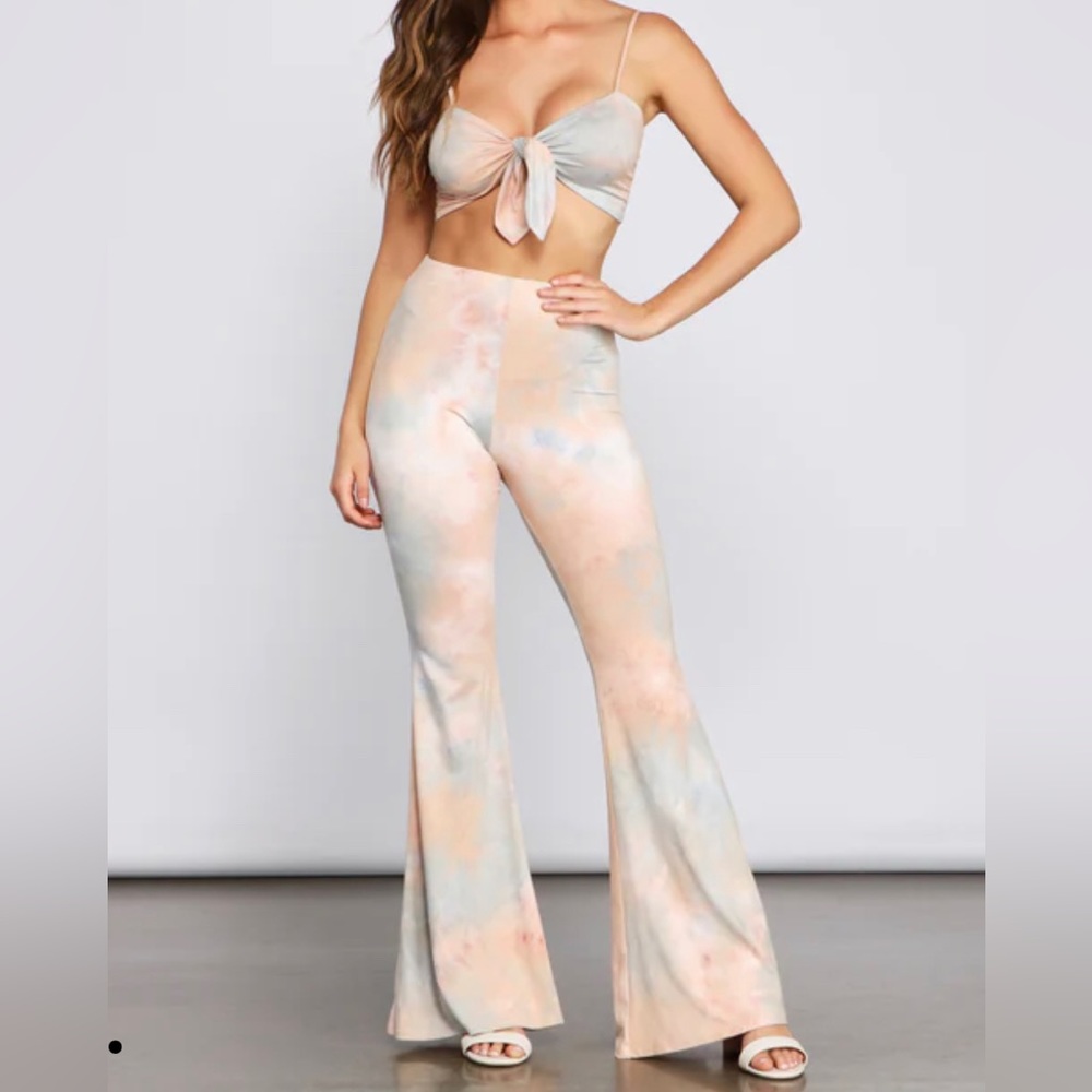 BRAND NEW - Boho Tie Dye Two-Piece Matching Set